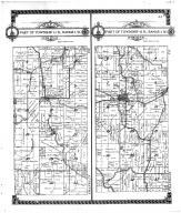 Townships 41 & 42 N Range 4 W, Rosebud, Tea PO, Gasconade County 1913